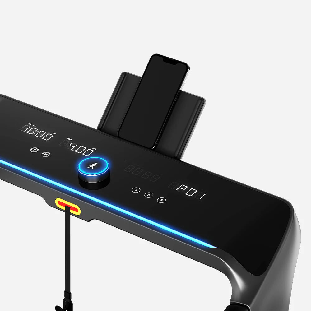 KingSmith Foldable Treadmill X218 With Max Speed 16km/h With 1.75 Brushless Motor with side Armrest
