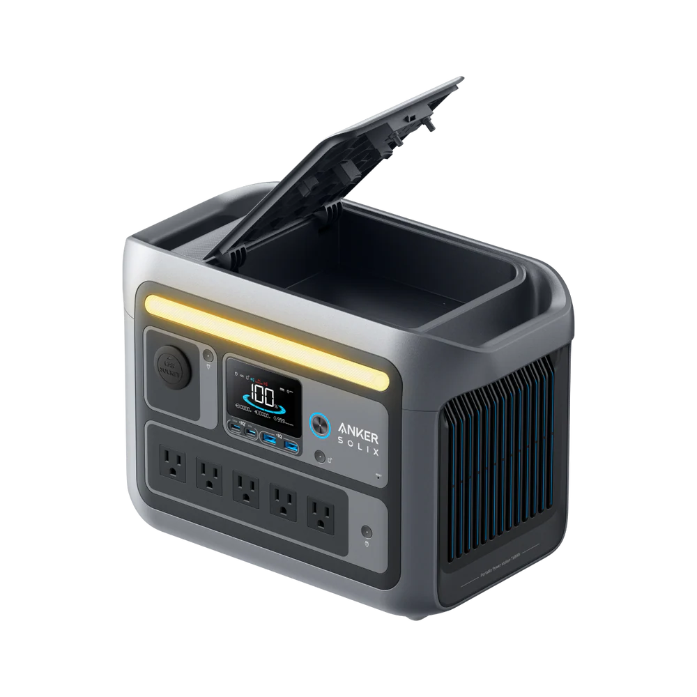 Anker SOLIX C800 Portable Power Station - 768Wh | 1,200W