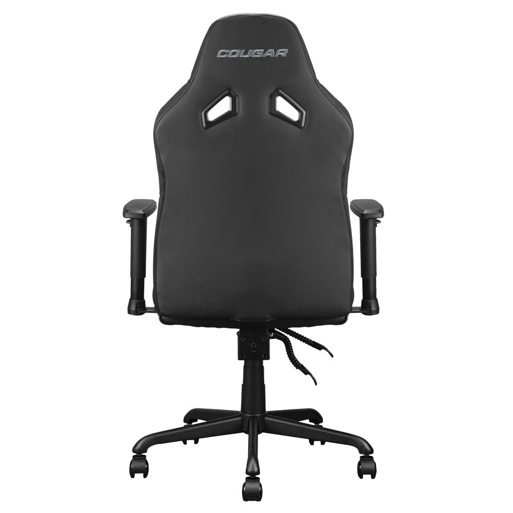 Cougar Fusion S Black Gaming Chair, 120kg with Assemble
