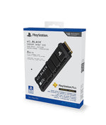 هاردسك SSD داخلي ٨ تيرابايت (الجيل الرابع PCIe) دبليو دي بلاك مزود بمبرد حراري WD 8TB BLACK SN850X M.2 NVMe Internal Gaming SSD PCIe 4.0 With Heatsink PS5, 7200MB/s - TQ STORE