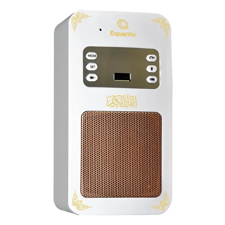 Equantu SQ669 Quran Speaker with Night Light and Remote Control
