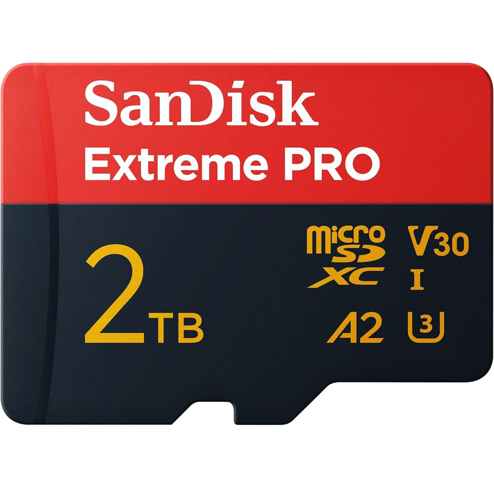SanDisk 2TB Extreme Pro microSD Memory Card 4K UHD – 250MB/s