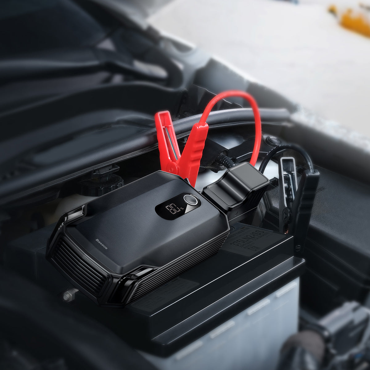 Baseus Super Energy Max Car Jump Starter 20000mAh With Peak Current 2000A – Black - TQ STORE