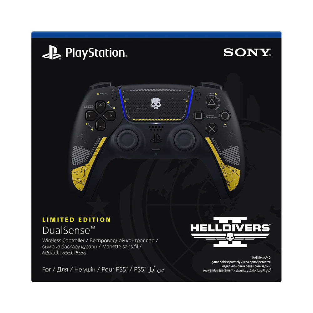 PS5 DualSense Wireless Controller Helldivers 2 Limited Edition - TQ STORE