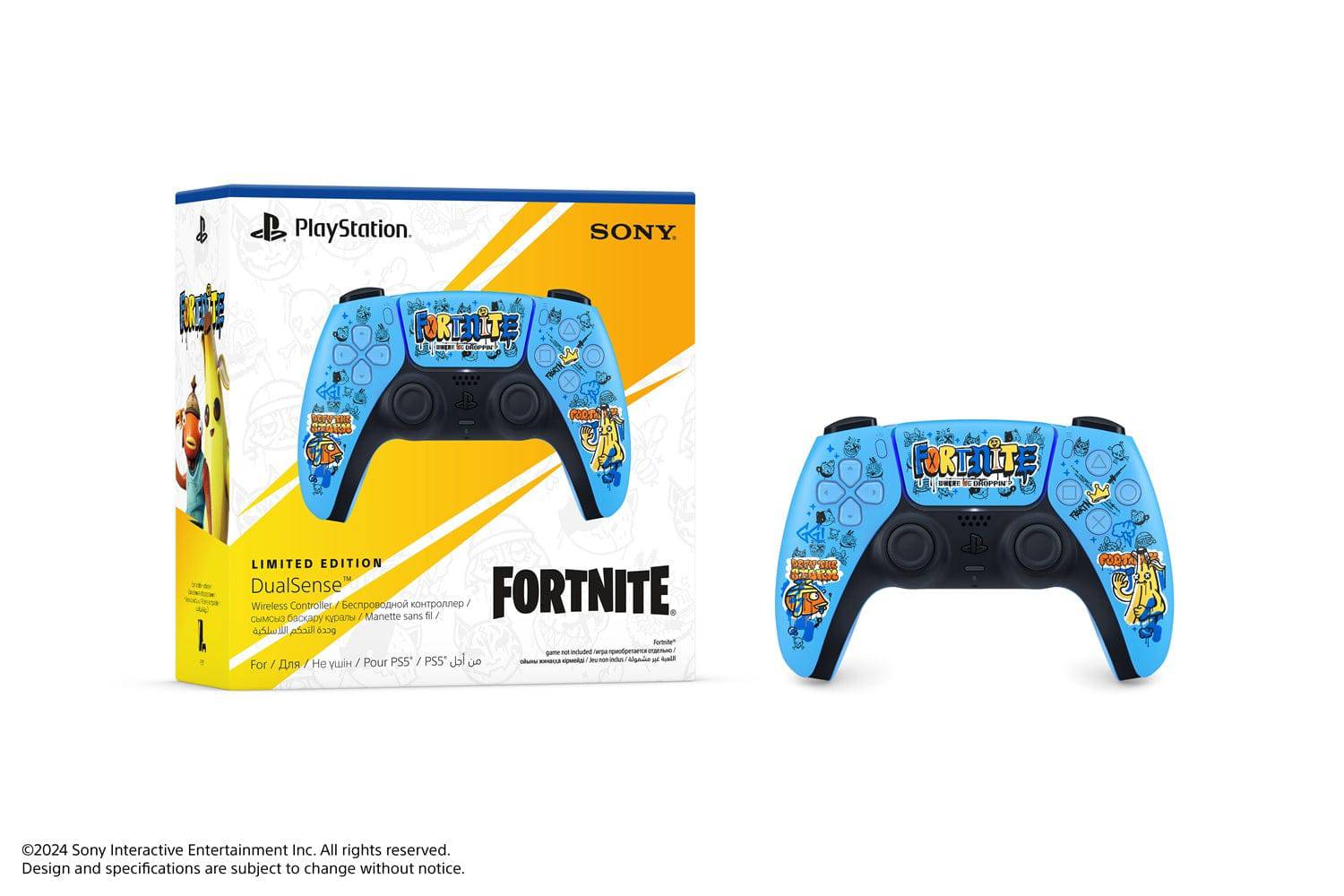 PS5 DualSense Wireless Controller - Fortnite Limited Edition - TQ STORE