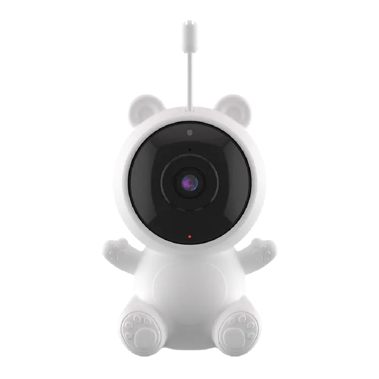 Powerology Wi-Fi Baby Camera 1080P Full HD Monitor Your Child in Real-Time, Motion, Temperature, Sound & Cry Detection Sensor, 100° Wide Angle, Two-Way Audio Talk