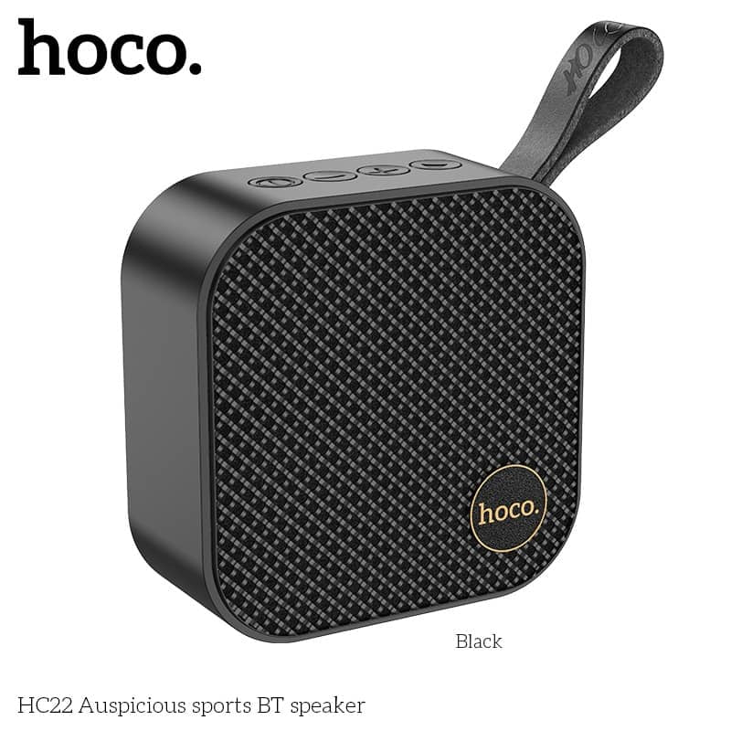 Hoco Bluetooth 5.2 Speaker Auspicious Portable Speaker HC22