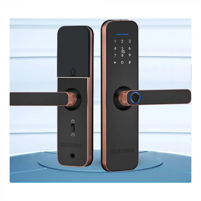 ELTORO SMART LOCK + ACCESS CARD FOR THE SMART LOCK 2 PCS - BRONZE