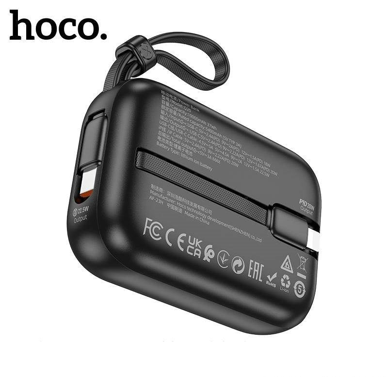 Hoco Q20 22.5W+PD20W Fully Compatible Power Bank With Digital Display