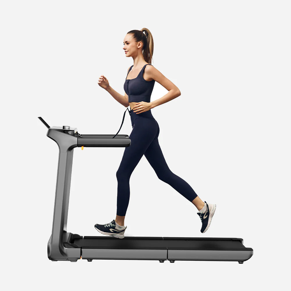 KingSmith Foldable Treadmill X218 With Max Speed 16km/h With 1.75 Brushless Motor with side Armrest