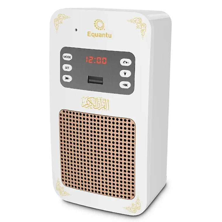 Equantu SQ669 Quran Speaker with Night Light and Remote Control