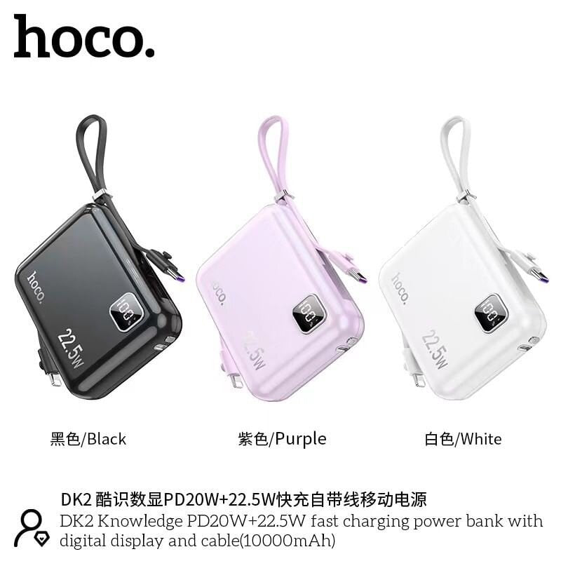 Hoco DK2 PD20W+22.5W Fast Charging Powerbank 10000mAh