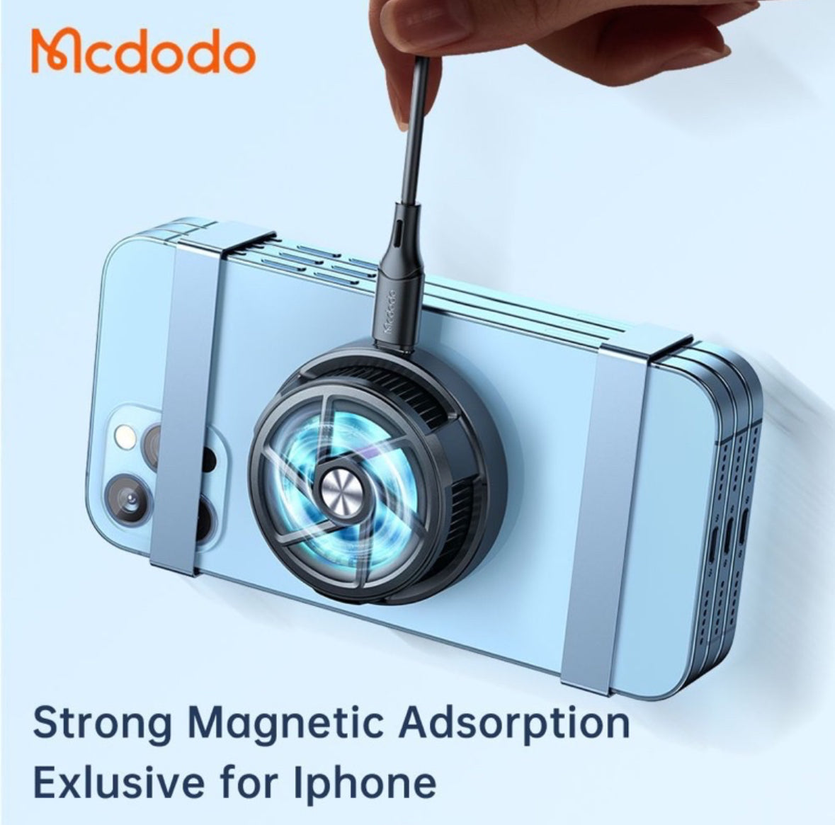 Mcdodo Magnetic Wireless Gaming Charger with Cooling Fan CH-2120