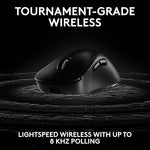 LOGITECH PRO X SUPERLIGHT 2 LIGHTSPEED WIRELESS GAMING MOUSE - BLACK - TQ STORE