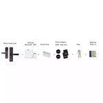 ELTORO SMART LOCK + ACCESS CARD FOR THE SMART LOCK 2 PCS - BRONZE-Buy In Kuwait