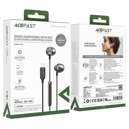 ACEFAST L1 wired Earphones with Mic for iPhone