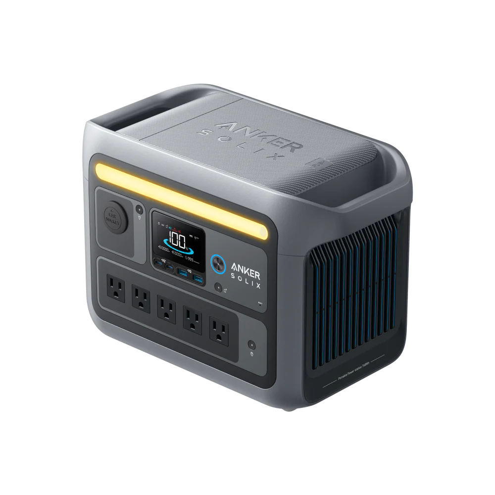 Anker SOLIX C800 Portable Power Station - 768Wh | 1,200W