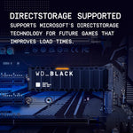 هاردسك SSD داخلي ١ تيرابايت (الجيل الرابع PCIe) دبليو دي بلاك مزود بمبرد حراري 

1TB WD BLACK™ SN850P NVMe™ SSD for PS5™ consoles with Heatsink - TQ STORE