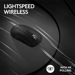 LOGITECH PRO X SUPERLIGHT 2 LIGHTSPEED WIRELESS GAMING MOUSE - BLACK - TQ STORE