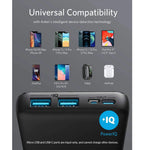 Anker 325 Power Bank (PowerCore Essential 20,000) – Black, A1268H13