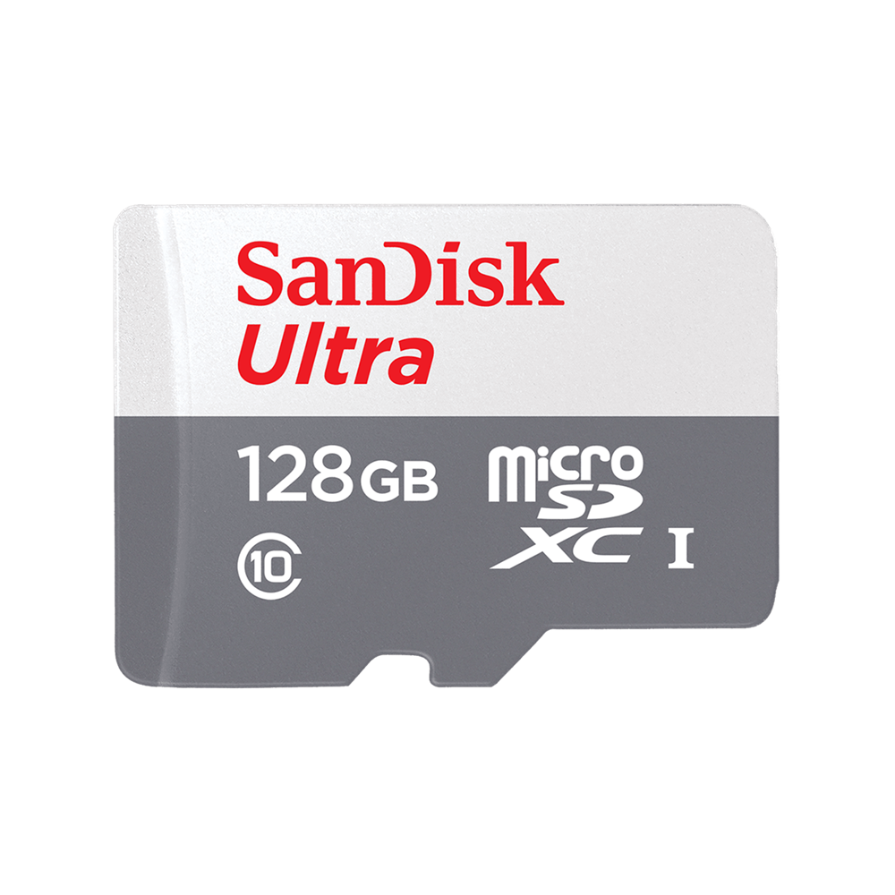 SanDisk 128GB Ultra microSD Card, 100MB/s