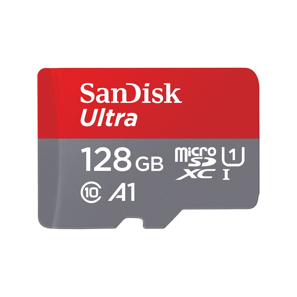 SanDisk 128GB microSDXC Memory Card 140MB/s Class 10 UHS-I for Mobile Camera Drone