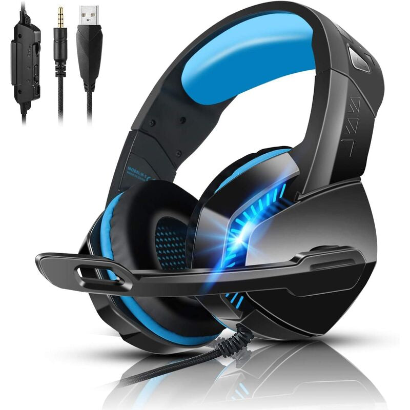 Beexcellent GM-14 Wired LED Gaming Headset