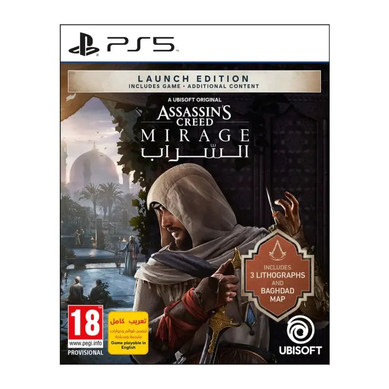 Assassin's Creed Mirage PAL PlayStation 5 - Launch Edition - Arabic