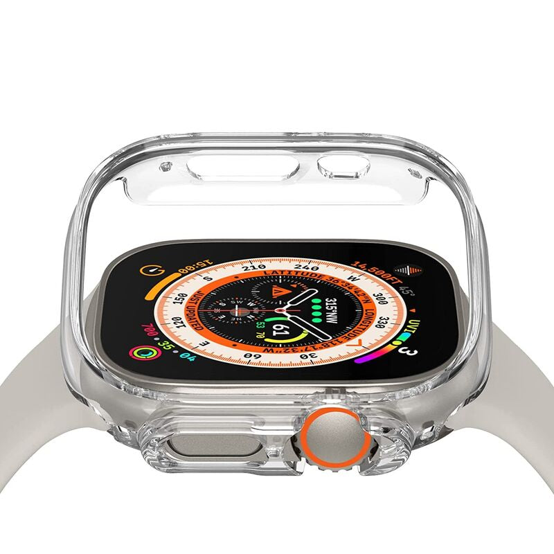 Apple Watch Full Protection TPU Case Cover 49 mm - Transparent