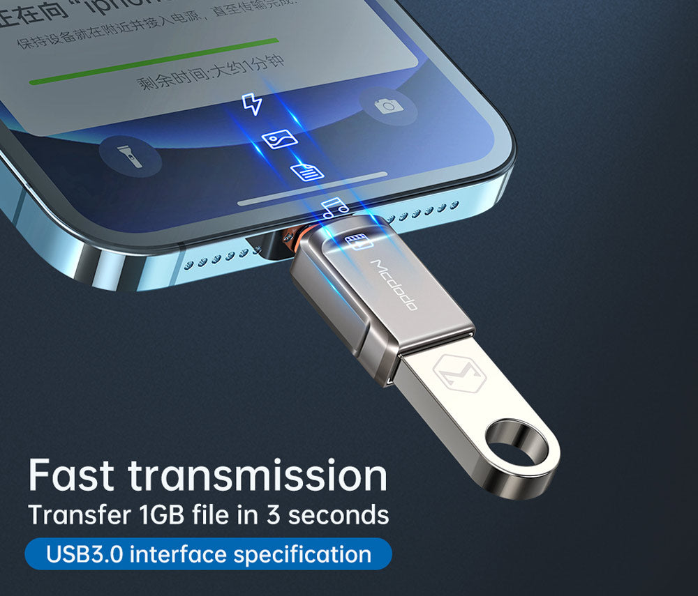 Mcdodo OTG USB-A 3.0 To Lightning Adapter OT-8600