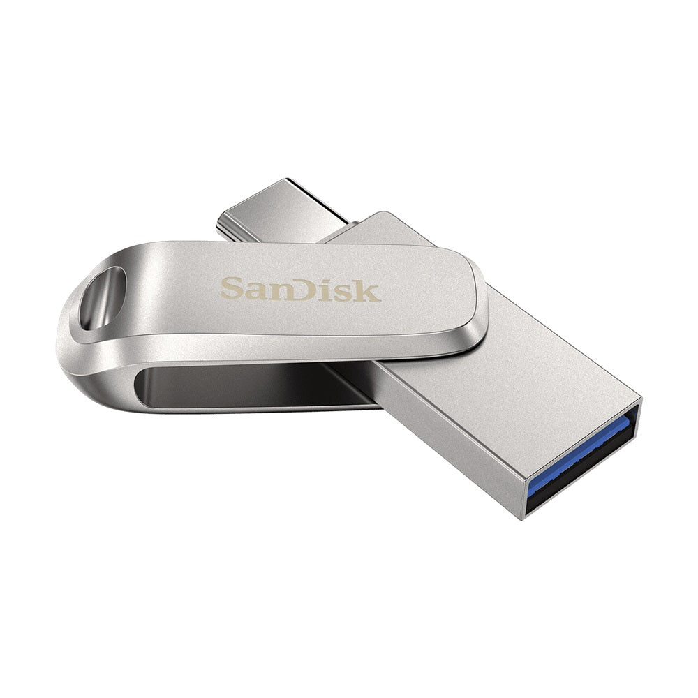 SanDisk 64 Gb Ultra Dual Drive Luxe USB-C Flash Memory