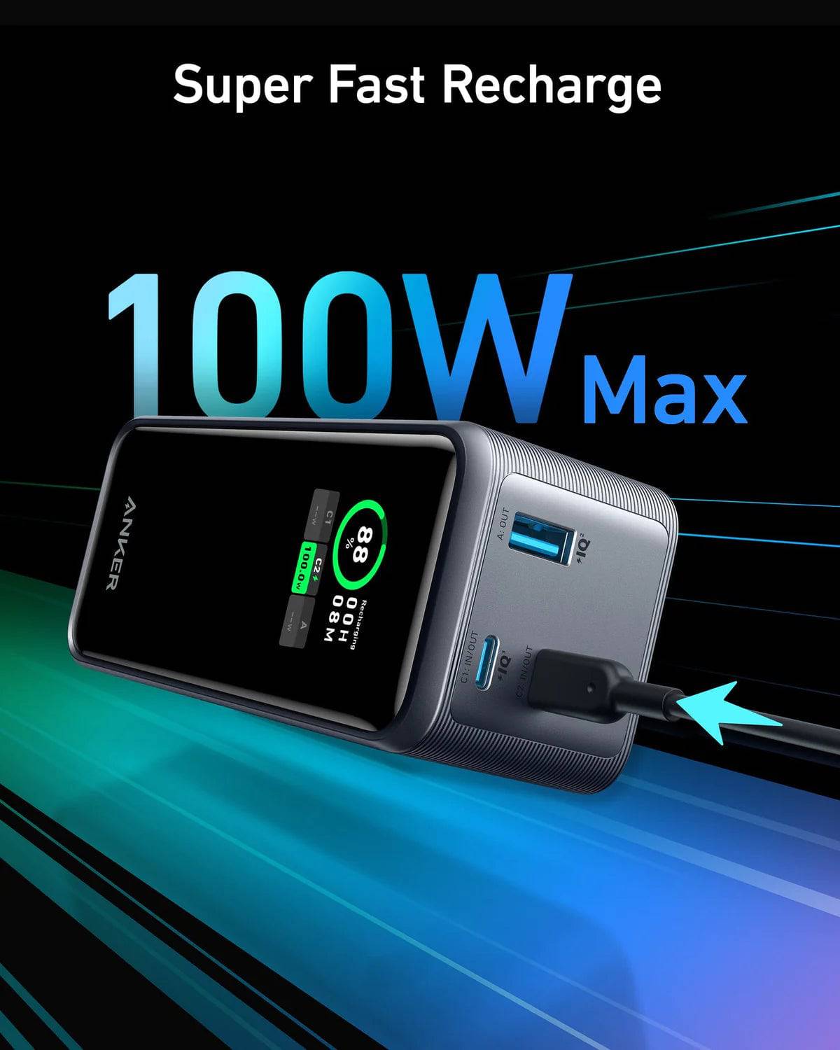 Anker Prime 20000 mah Power Bank (200W) - TQ STORE