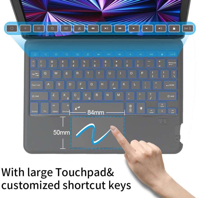 WiWU Combo Magnetic Detachable Keyboard Protective Case For iPad 10.2 & 10.5(Black)