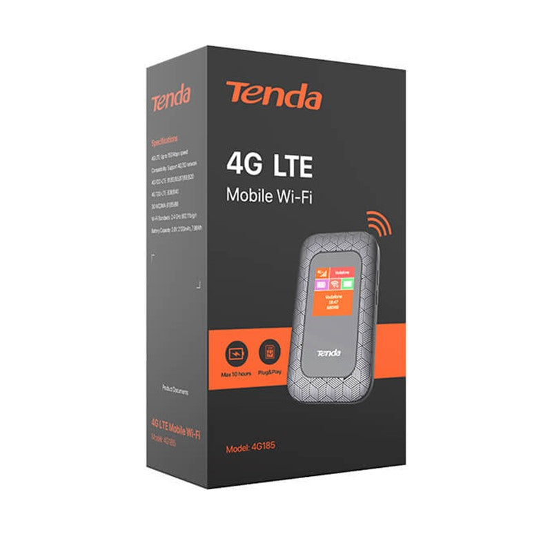 Tenda 4G LTE-Advanced Pocket Mobile Wi-Fi Router - 4G185