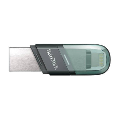 SanDisk 256GB iXpand Flip USB Type-A + Lightning Flash Drive