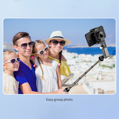 Q18 Desktop Selfie Stick Tripod with Fill Light Tripod Gimbal Stabilizer