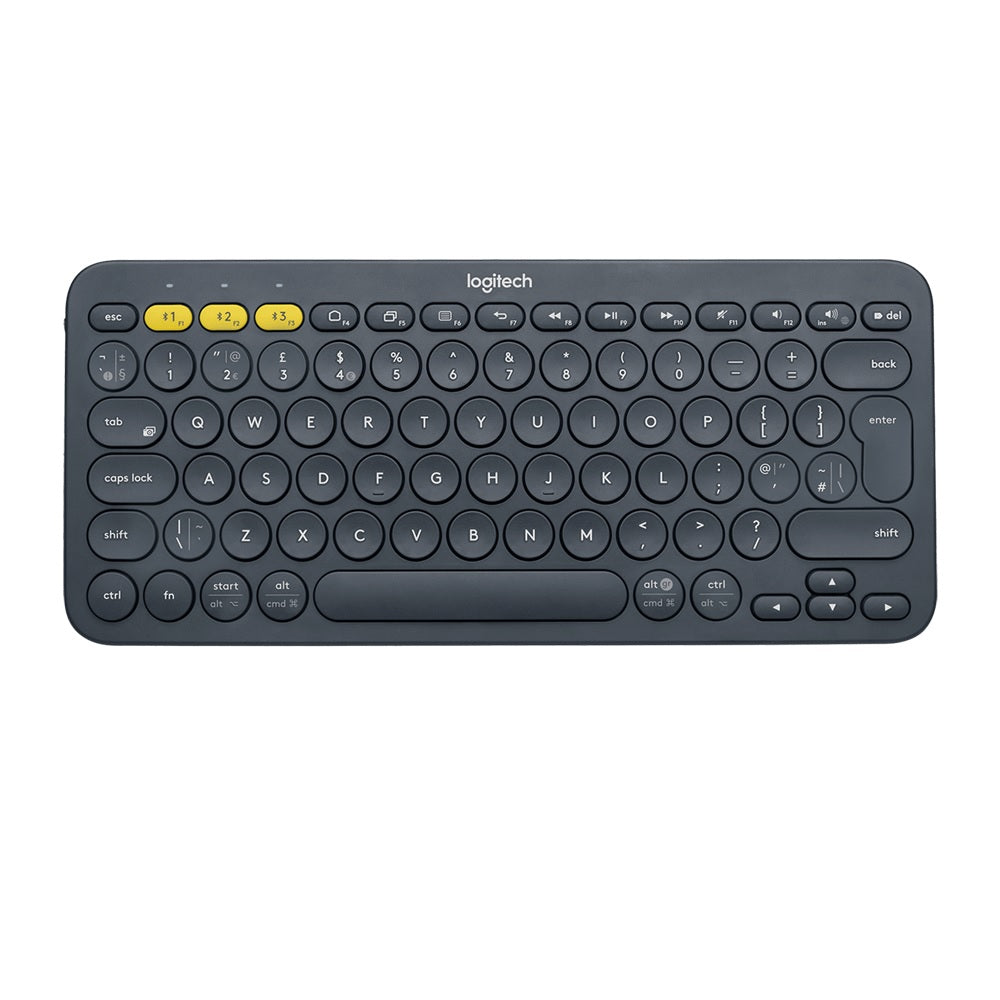 Logitech K380 Multi-Device Bluetooth Keyboard – Graphite – Arb/Eng