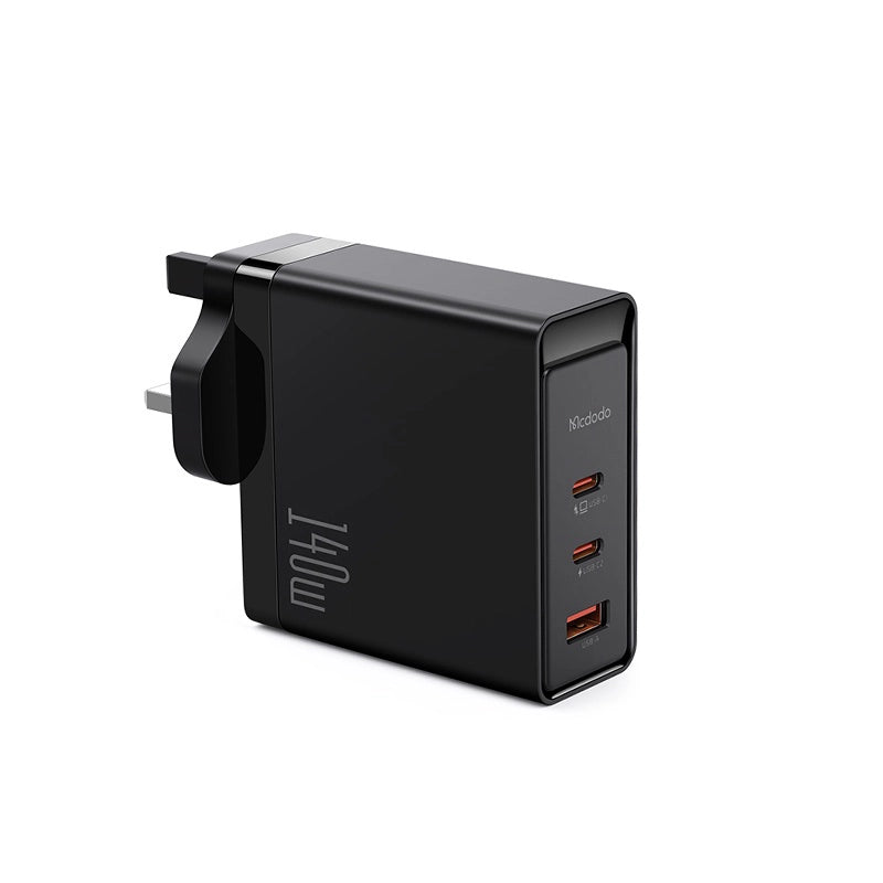 Mcdodo 140W GaN 5 Pro Dual Type-C + USB Fast Charger – Ch-2901