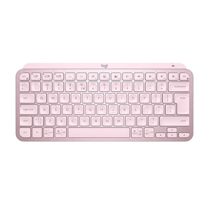 Logitech MX Keys Mini Minimalist Wireless Illuminated Keyboard – Rose