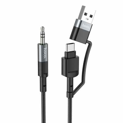 hoco UPA23 2 in 1 Type-C+USB Digital Audio Conversion Cable