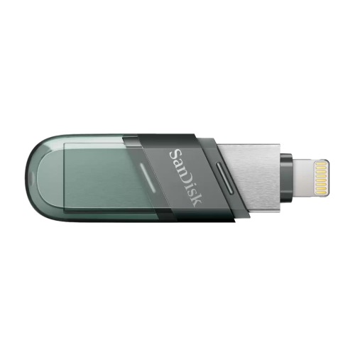 SanDisk 256GB iXpand Flip USB Type-A + Lightning Flash Drive