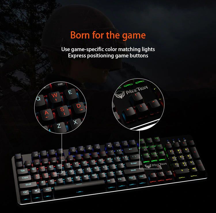 Meetion MK007 LED Mechanical Gaming Keyboard