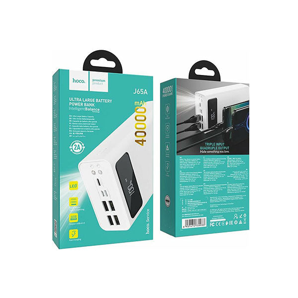 Hoco J65A Ultra Large Battery Power Bank 40000 MAH