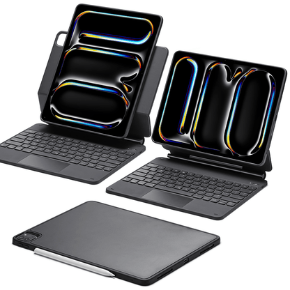 iPad Air 11 inch 2024 ESR Rebound Magnetic Keyboard Case 360 ( لوحة المفاتيح العربية الإنجليزية ) التسليم في ٦ أيام