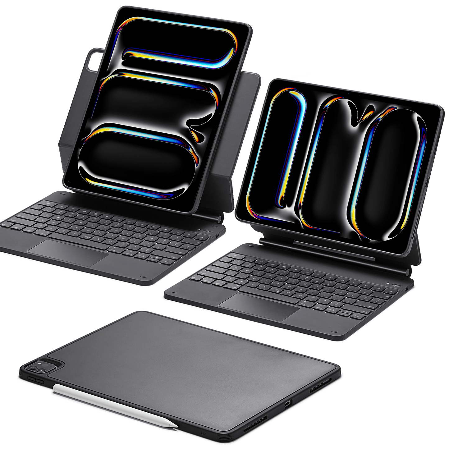 iPad Pro 11 inch (2018-2022) ESR Rebound Magnetic Keyboard Case 360 ( لوحة المفاتيح العربية الإنجليزية ) التسليم في ٦ أيام