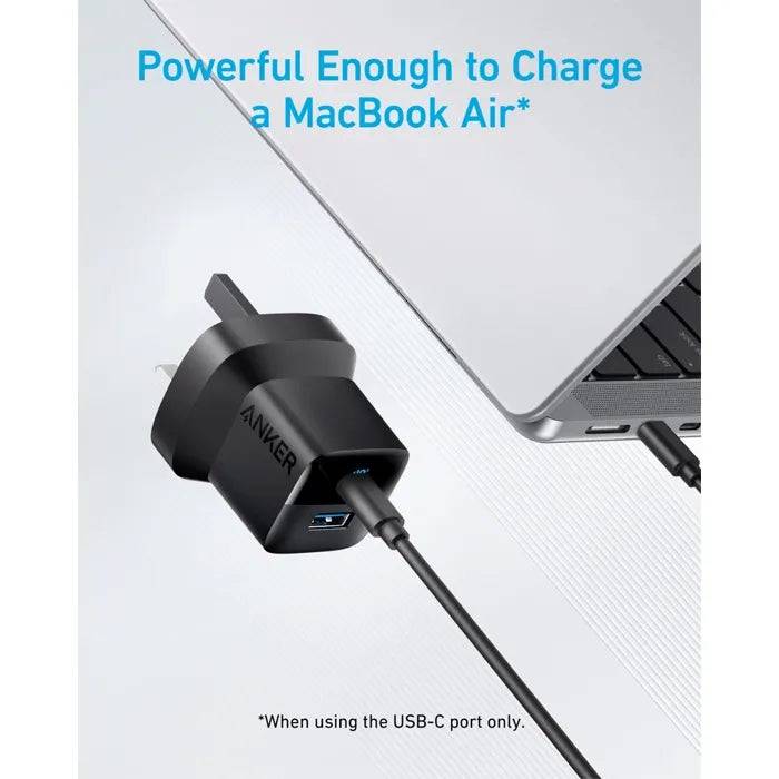 ANKER 323 CHARGER (33W) -BLACK - TQ STORE