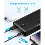 ANKER 325 POWER BANK (POWERCORE 20K II) 20,000MAH - BLACK - TQ STORE