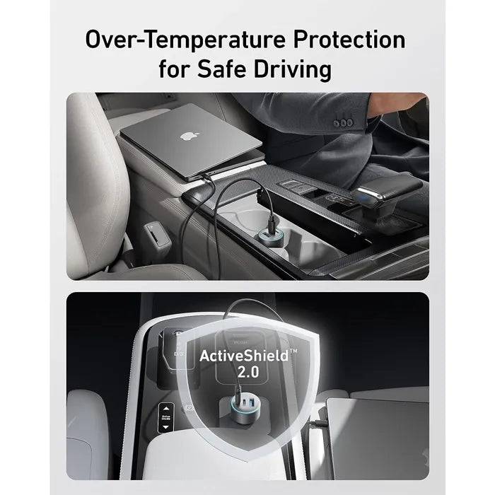 ANKER 335 CAR CHARGER 67W - BLACK - TQ STORE