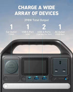 ANKER 521 PORTABLE POWER STATION (POWERHOUSE200W / 256WH) - TQ STORE