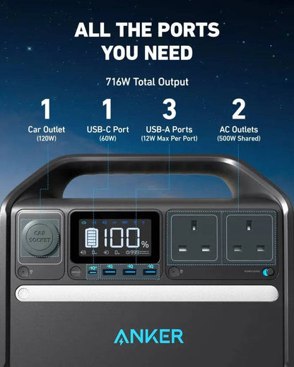 ANKER 535 PORTABLE POWER STATION